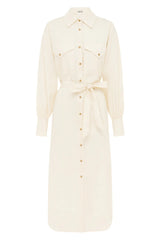 Wanderer Midi Dress ~ MOS the label