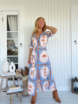 Pepper Midi Dress - Ace of Spades