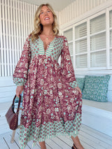 Eve Midi Dress - Athena