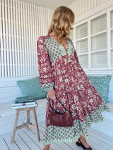 Eve Midi Dress - Athena