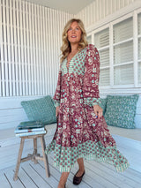 Eve Midi Dress - Athena