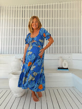 Rini Midi Dress - Blue Bell