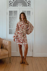 Beverly Shirt Dress - Golden Hour