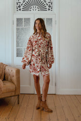 Beverly Shirt Dress - Golden Hour