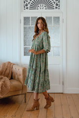 Monday Midi Dress - Sagewood