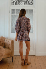 Boheme Blouse - Midnight Meadow