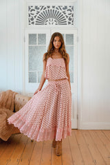 Vela Skirt - Pink Sunset