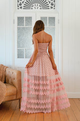 Salsa Maxi Dress - Pink Sunset