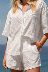 Charlie Shorts - Etherea Embroidered