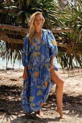 Loretta Maxi Dress - Blue Bell