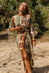 Arabella Blouse -Cacao Mist