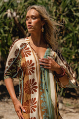 Bree Maxi Dress - Cacao Mist