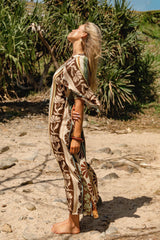 Bree Maxi Dress - Cacao Mist