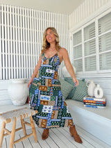 Porter Slip Dress - Emerald Cove