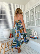 Porter Slip Dress - Emerald Cove