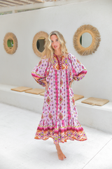 Harper Midi Dress - Lost Tribe