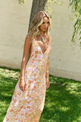 Tula Maxi Dress - Crystal