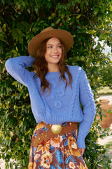 Floral Twilight knit - Jaase