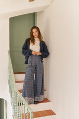 Navy Cozy Knit Cardigan - Jaase