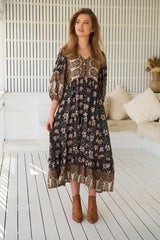 Eve Midi Dress - Nomade