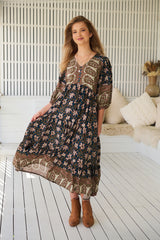 Eve Midi Dress - Nomade