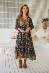 Eve Midi Dress - Nomade