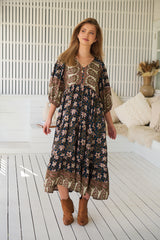 Eve Midi Dress - Nomade