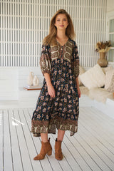 Eve Midi Dress - Nomade