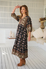 Eve Midi Dress - Nomade