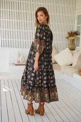 Eve Midi Dress - Nomade