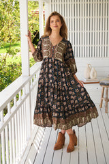 Eve Midi Dress - Nomade