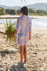 Dustin Shirt Dress - Mai Tai