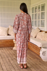 Boheme Midi Dress - Indah