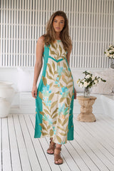 Amira Maxi Dress - Himalayan Poppy