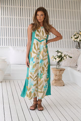 Amira Maxi Dress - Himalayan Poppy