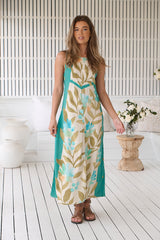 Amira Maxi Dress - Himalayan Poppy