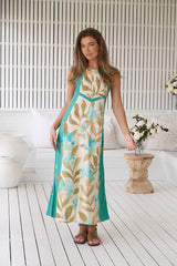 Amira Maxi Dress - Himalayan Poppy