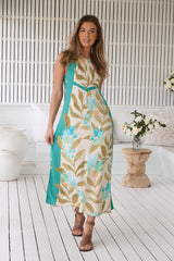 Amira Maxi Dress - Himalayan Poppy