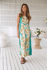 Amira Maxi Dress - Himalayan Poppy
