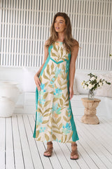Amira Maxi Dress - Himalayan Poppy