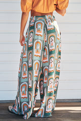 Hibiscus Pants - Emerald Arches