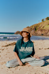 Jaase Juno oversized tee - Salt