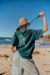 Jaase Juno oversized tee - Salt
