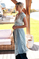 Make A Splash Embellished Top ~ Free People