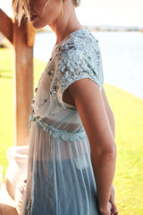 Make A Splash Embellished Top ~ Free People