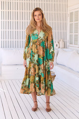 Eve Midi Dress - Wanderlust