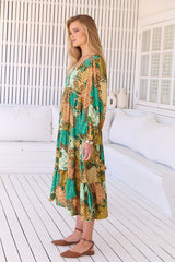 Eve Midi Dress - Wanderlust