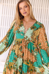 Eve Midi Dress - Wanderlust