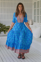 Tessa Maxi Dress - Take me on Vacay