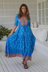 Tessa Maxi Dress - Take me on Vacay